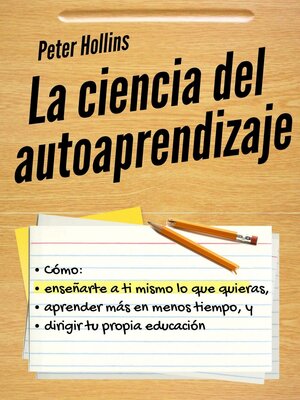 cover image of La ciencia del autoaprendizaje
